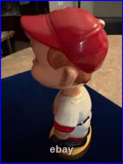 Vintage 1967 Phillies Bobblehead/Nodder withGold Base Japan
