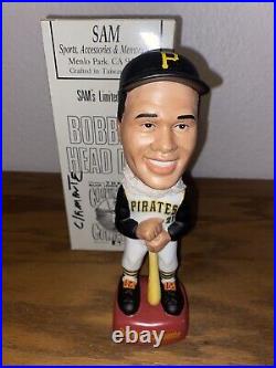 Vintage 1992 Roberto Clemente Bob SAM Bobblehead NEW Nodder Pittsburgh Pirates