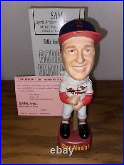 Vintage 1992 Stan Musial SAM Bobblehead Nodder NEW 1/3000 St. Louis Cardinals