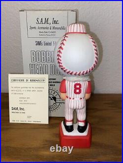 Vintage 1998 Mr. Redlegs Mascot SAM Bobblehead NEW 1/3000 Cincinnati Reds RARE