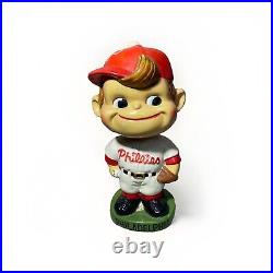 Vintage 60's Philadelphia Phillies Green Base Bobbing Head/ Nodder/ Bobblehead