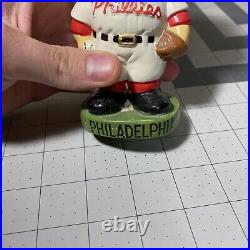 Vintage 60's Philadelphia Phillies Green Base Bobbing Head/ Nodder/ Bobblehead