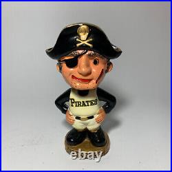 Vintage 60s Pittsburgh Pirates Mascot Bobblehead Japan 60s Nodder