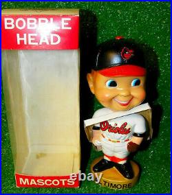 Vintage Baltimore Orioles 1974 Original BOBBLEHEAD Danny Goodman Concessions