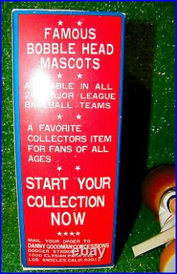 Vintage Baltimore Orioles 1974 Original BOBBLEHEAD Danny Goodman Concessions