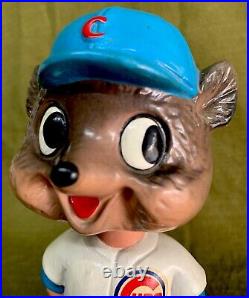 Vintage Bobble Head Chicago Cubs Baseball Mascot Beautiful