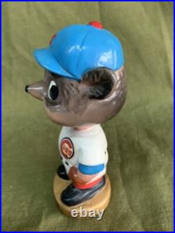 Vintage Bobble Head Chicago Cubs Baseball Mascot Beautiful