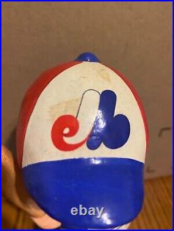 Vintage Bobblehead Nodder Baseball Montreal Expos 1960's Ceramic