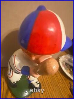 Vintage Bobblehead Nodder Baseball Montreal Expos 1960's Ceramic