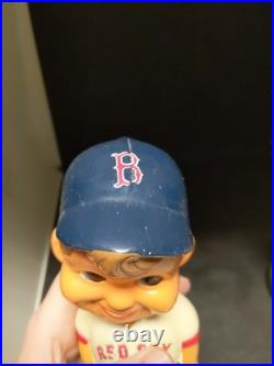Vintage Boston Red Sox MLB Bobblehead Nodder Blue Cap Green Base Rare