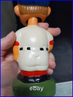 Vintage Boston Red Sox MLB Bobblehead Nodder Blue Cap Green Base Rare