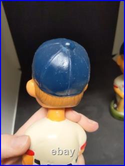 Vintage Boston Red Sox MLB Bobblehead Nodder Blue Cap Green Base Rare