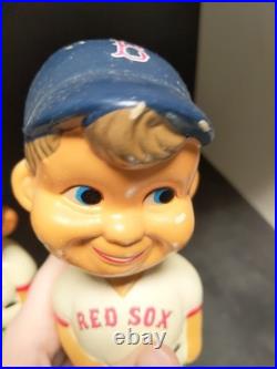 Vintage Boston Red Sox MLB Bobblehead Nodder Blue Cap Green Base Rare