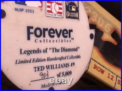 Vintage Boston Red Sox TED WILLIAMS Bobblehead 10 Forever Collectibles / NIB