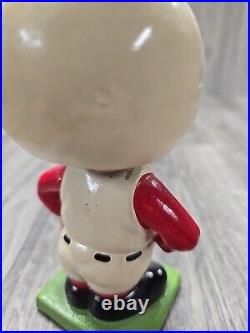 Vintage Cincinnati Reds Baseball Bobble Head Nodder Green Base 1960
