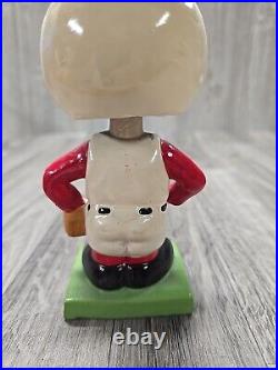 Vintage Cincinnati Reds Baseball Bobble Head Nodder Green Base 1960