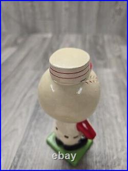 Vintage Cincinnati Reds Baseball Bobble Head Nodder Green Base 1960