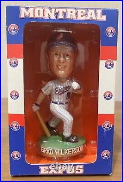 Vintage MLB Montreal Expos Bobbleheads Wilkerson & Cromartie SGA 2004 with Stubs