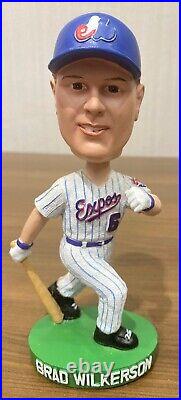 Vintage MLB Montreal Expos Bobbleheads Wilkerson & Cromartie SGA 2004 with Stubs