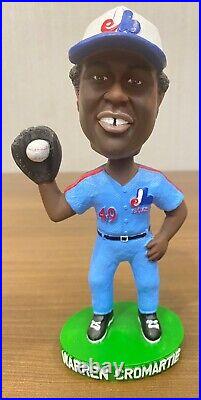 Vintage MLB Montreal Expos Bobbleheads Wilkerson & Cromartie SGA 2004 with Stubs