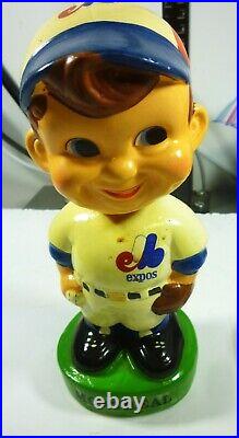Vintage MONTREAL EXPOS Bobblehead Ceramic
