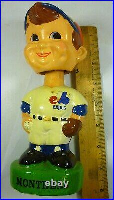 Vintage MONTREAL EXPOS Bobblehead Ceramic