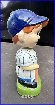 Vintage NY Mets Baseball Bobblehead Character Mascot