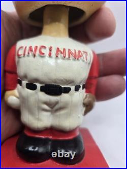 Vintage Original 1960-61 Color Base Cincinnati Reds Nodder Bobblehead MLB Japan