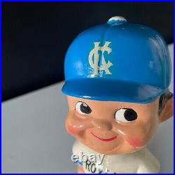 Vintage Original 1960's Kansas City Royals Bobblehead Gold Base Nodder Japan