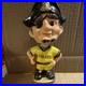Vintage Pittsburgh Pirates Bobble Head Baseball Figurine Yellow Uniform