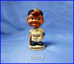 Vintage Rare Los Angeles Dodgers Mini Nodding Bobble Head Doll