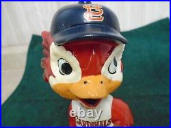 Vintage Rare St Louis Baseball Cardinals Bobblehead Nodder 1968 Sticker Japan