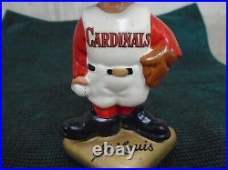 Vintage Rare St Louis Baseball Cardinals Bobblehead Nodder 1968 Sticker Japan