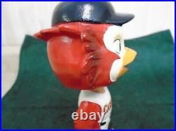 Vintage Rare St Louis Baseball Cardinals Bobblehead Nodder 1968 Sticker Japan