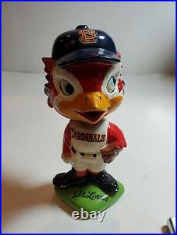 Vintage St. Louis Cardinals Baseball Bobble Head BobbleHead 1962 Japan S. S. Corp