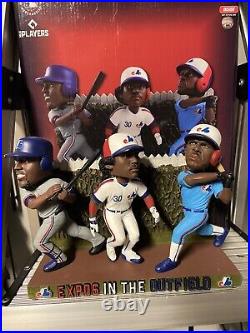 Vladimir Guerrero Andre Dawson Tim Raines MONTREAL EXPOS Bobblehead 200 Outfield