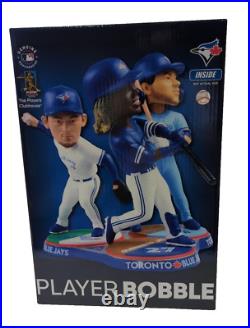 Vladimir Guerrero Jr Bo Bichette Cavan Biggio Toronto Bluejays Triple Bobblehead