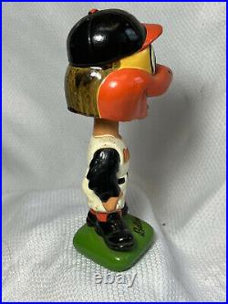 Vtg 1962 Baltimore Orioles Baseball Japan Oriole Bird Mascot Bobble Head Nodder