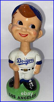 Vtg 1980's Los Angeles Dodgers Baseball Sports Nodder Bobble Head 7.5 x 3.25