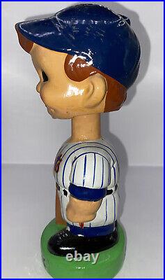 Vtg 1980's New York Mets MLB Baseball Sports Nodder Bobble Head 7.5 x 3.25