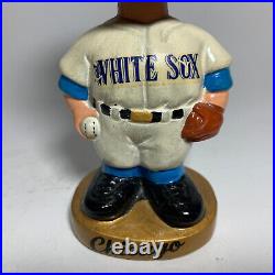 Vtg 60s Chicago White Sox Mascot Bobblehead Sports Specialties 60s Nodder