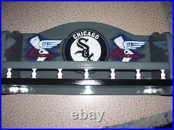 White Sox bobble head display shelf