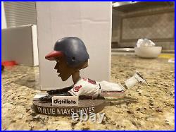 Willie Mays Hayes Bobblehead Major League Cleveland Indians Akron SGA Movie Legs