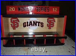 Willie Mays San Francisco Giants Bobble heads display case Shipped dis-assembled