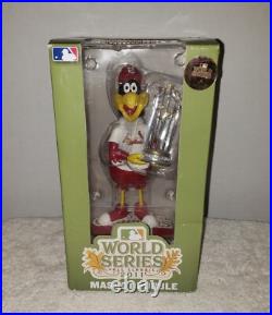 World Series Mascot Bobblehead Cardinals 2011 Fredbird Foco Super RARE