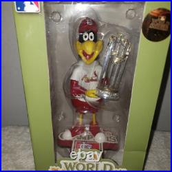 World Series Mascot Bobblehead Cardinals 2011 Fredbird Foco Super RARE