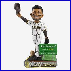 Xander Bogaerts San Diego Padres Next Stop Bobblehead MLB Baseball Red Sox