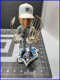Yankees Derek Jeter 2000 World Series Champ & Mvp Trophy Bobblehead Le 300
