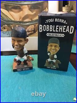 Yogi Berra 2013 NYYankees Bobblehead Statue Figurine New In Box With Game Ticket