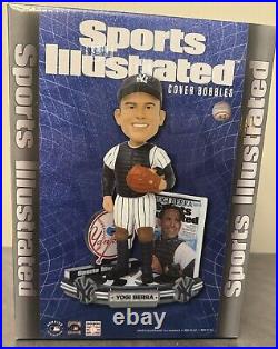 Yogi Berra New York Yankees Sports Illustrated Cover Bobblehead NEW #53/100